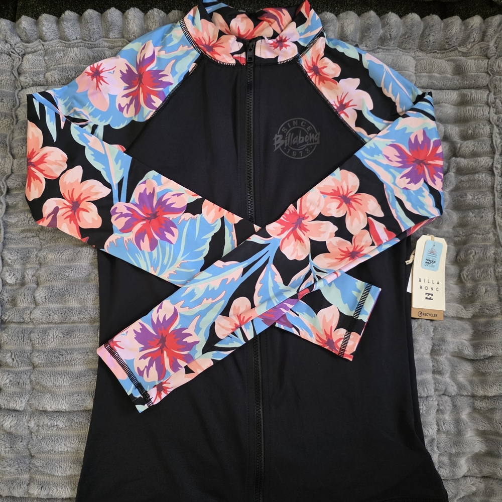 Billabong Floral Rash Guard